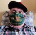 Clive tries out some new PPE. Can you EVER have too much tartan?